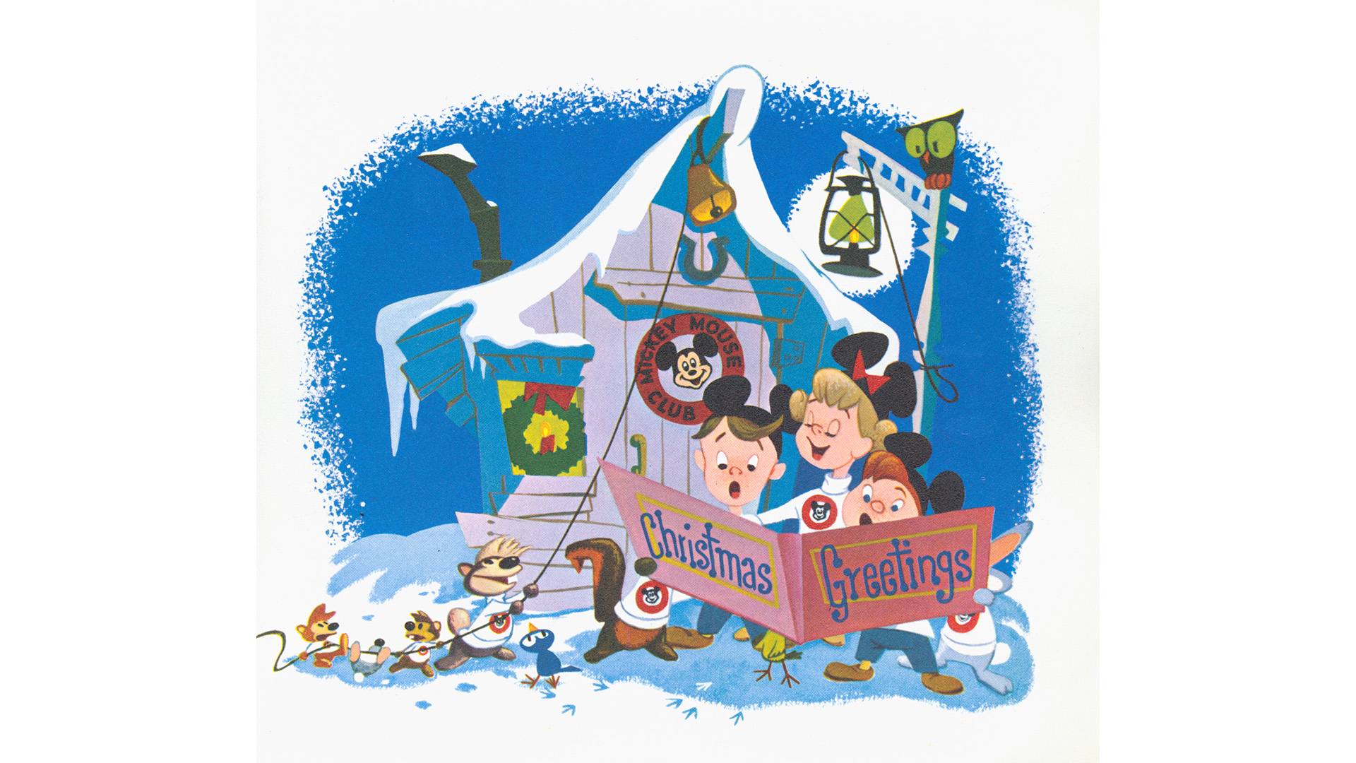 Disney Studio Christmas card