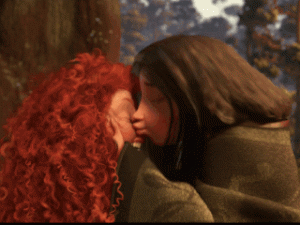 Merida kiss