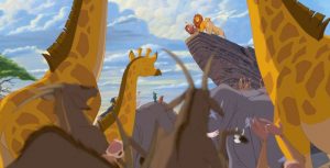 Pride Rock from The Lion King