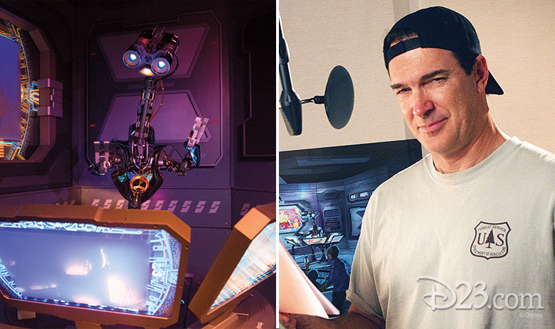 Droid and Patrick Warburton