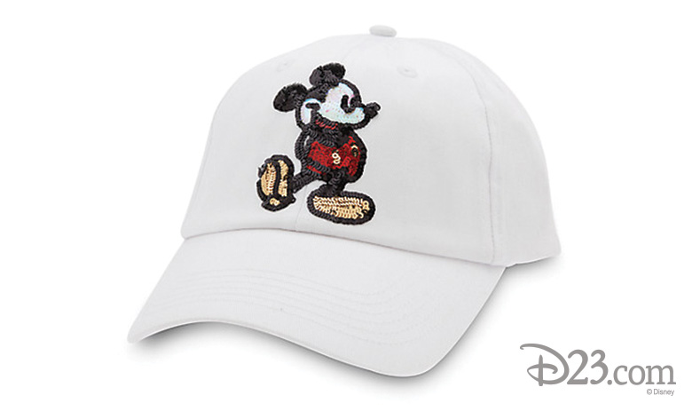 Sequin Mickey Baseball Cap