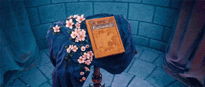 Enchanted book animated gif