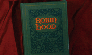 Robin Hood book animated gif