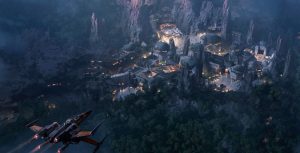 Star Wars-themed lands