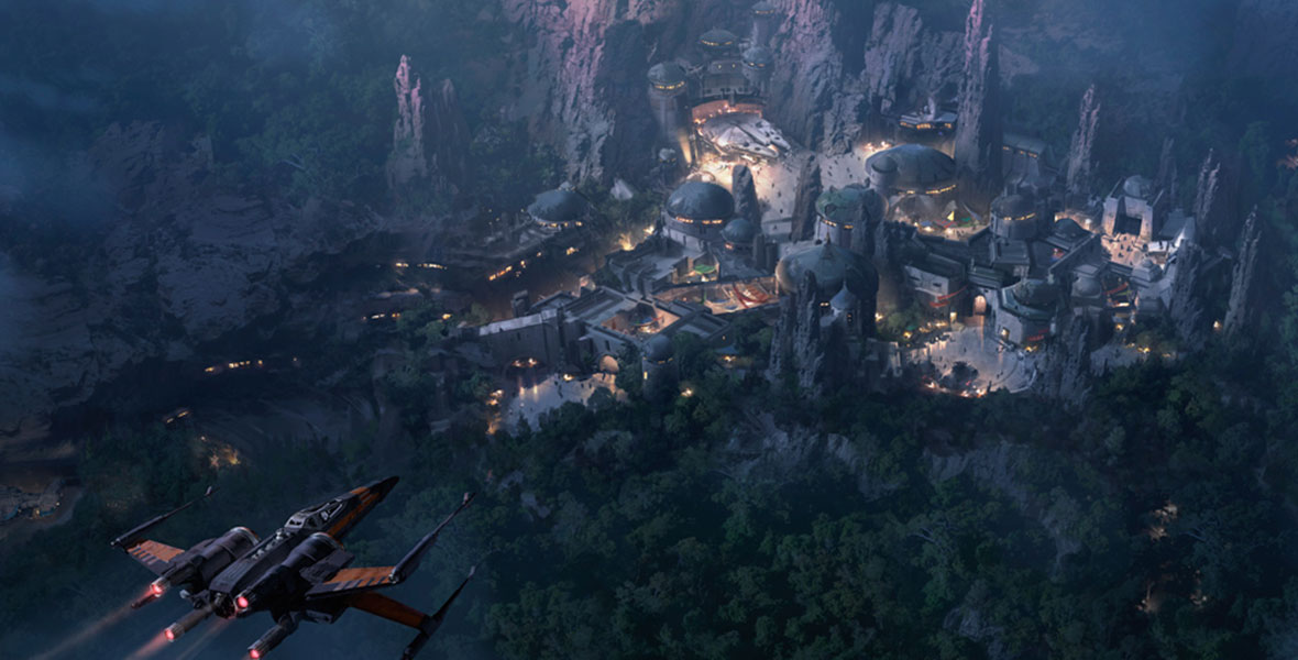 Star Wars-themed lands