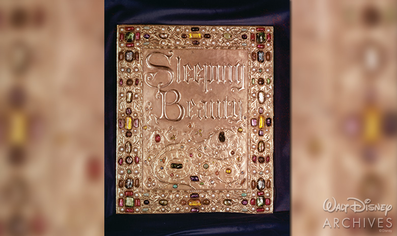 Sleeping Beauty book prop