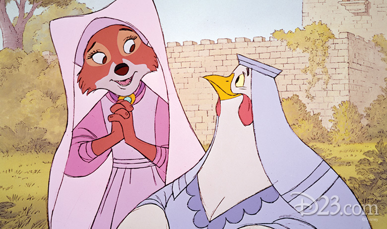 Maid Marian and Lady Kluck