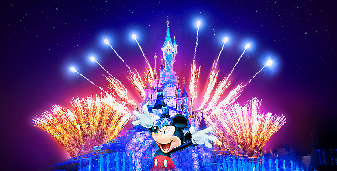 Disneyland Paris - When night falls, a brand-new flurry of intense emotion  now accompanies Disney Illuminations ✨ Baptised Disney D-Light, a dazzling  mass of mesmerising magic lights up the sky above Sleeping