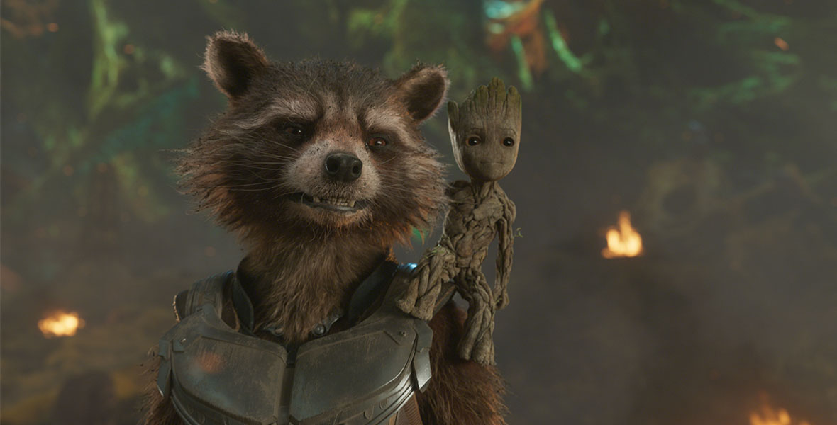 Baby Rocket Raccoon Test Footage Is the Cutest Thing You'll See Today