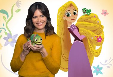 Mandy Moore and Rapunzel