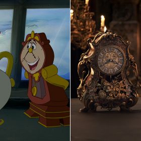 Beauty and the Beast animated and live action