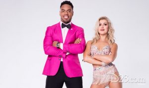 Rashad Jennings with Emma Slater