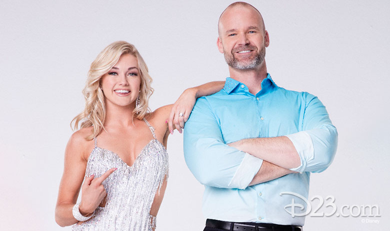 David Ross with Lindsay Arnold