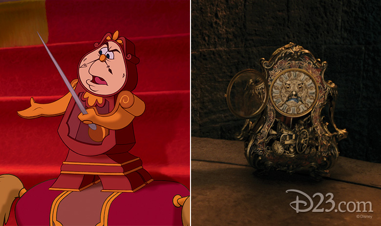 Disney Cogsworth and Lumiere Mug Set - Beauty and the Beast