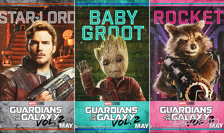 Guardians of the Galaxy posters