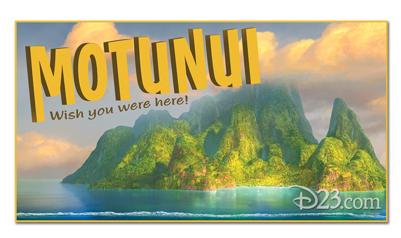 Motunui postcard