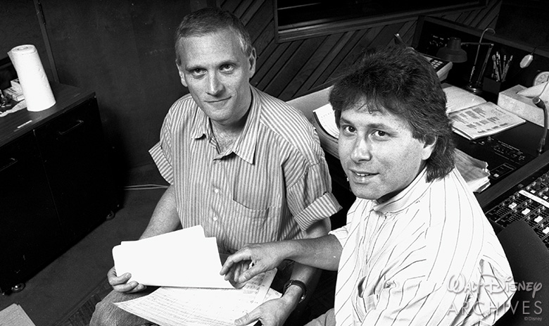 Howard Ashman and Alan Menken