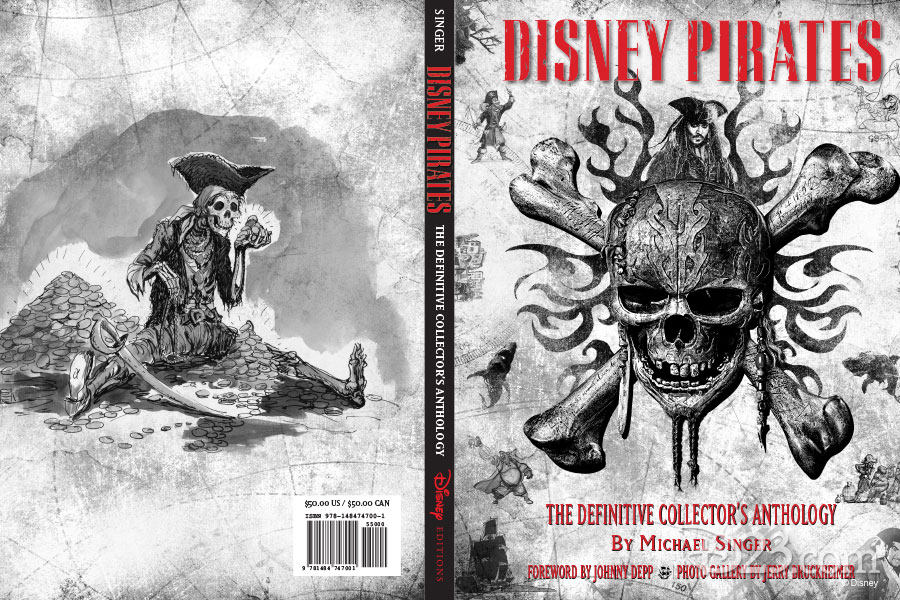 Disney Pirates: The Definitive Collector’s Anthology front and back cover