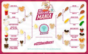 D23 March Hare Mania: Snack Bracket Finals