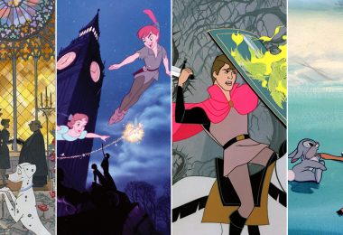 Lady and the Tramp, Peter Pan, Sleeping Beauty, and Bambi