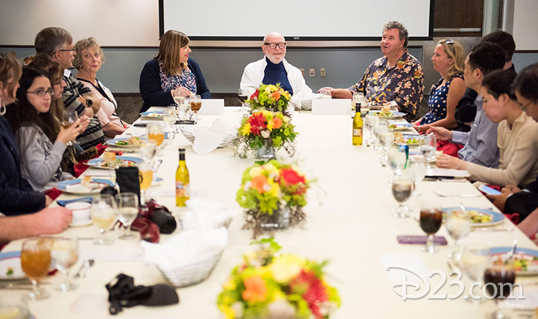 Lunch with Disney Legend Burny Mattinson