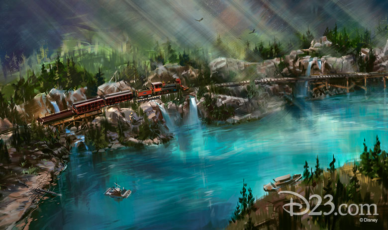 Rivers of America update concept art