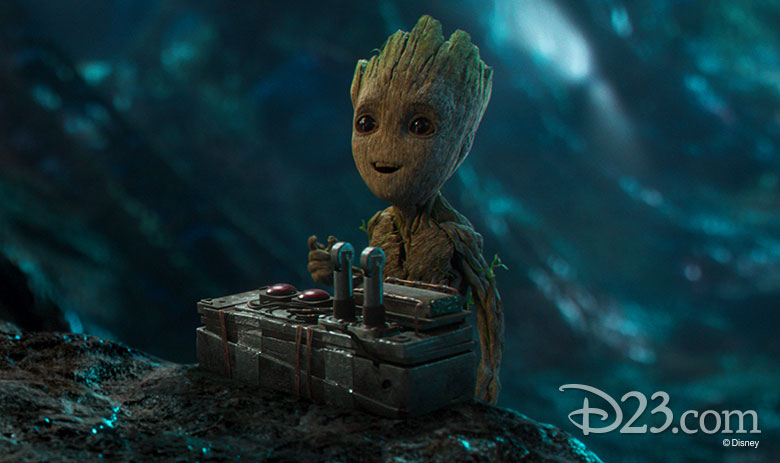 Baby Groot from Guardians of the Galaxy Vol. 2