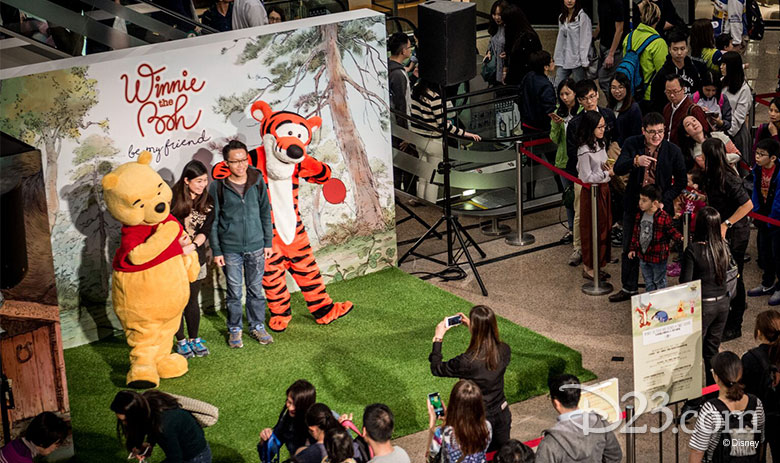 “Winnie the Pooh: Be My Friend” exhibition