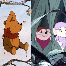 Winnie the Pooh, The Rescuers, and Pete's Dragon