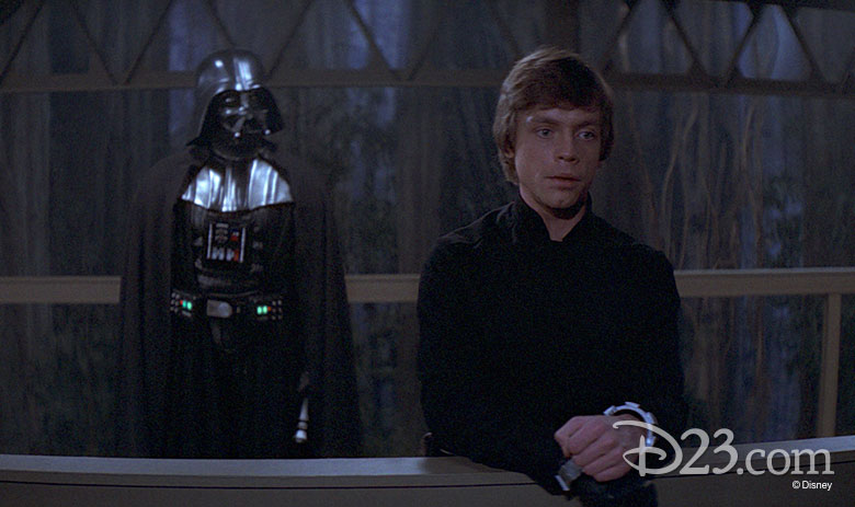 Darth Vader and Luke Skywalker