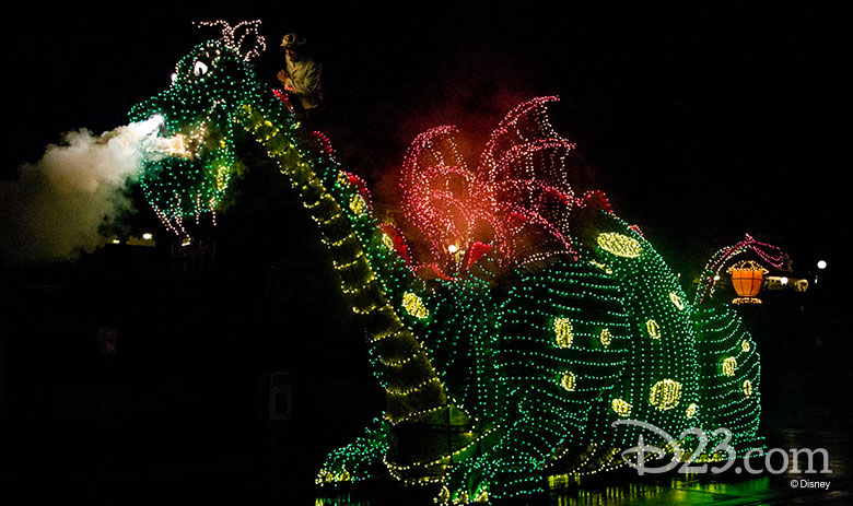 Main Street Electrical Parade Pete's Dragon float