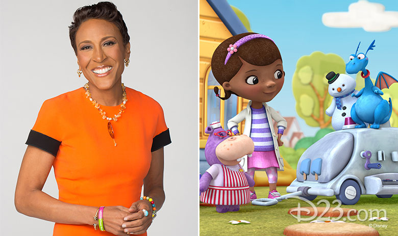 Robin Roberts voices character on 'Doc McStuffins' for National Cancer  Survivor's Day - ABC News