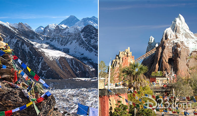 Everest real vs Disney