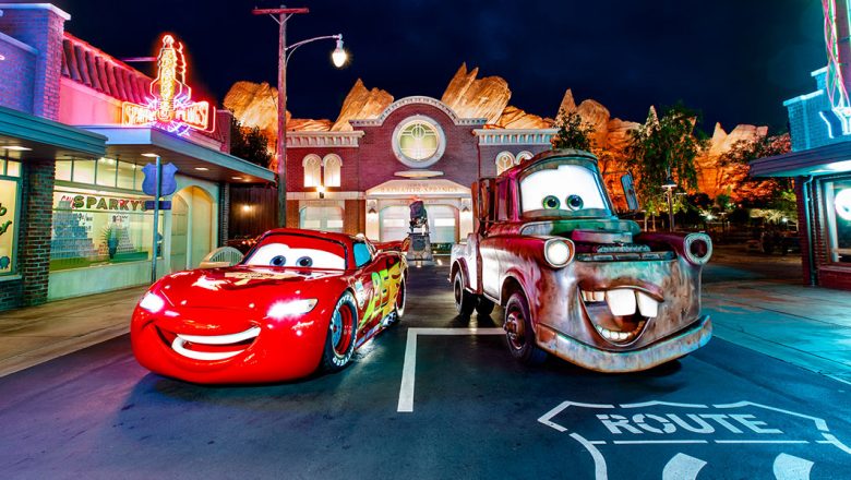 Cars at Disney World (including the new Lightning McQueen's - WDW