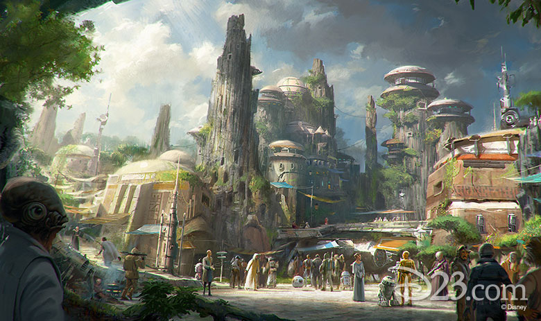 Star Wars-themed Lands concept art