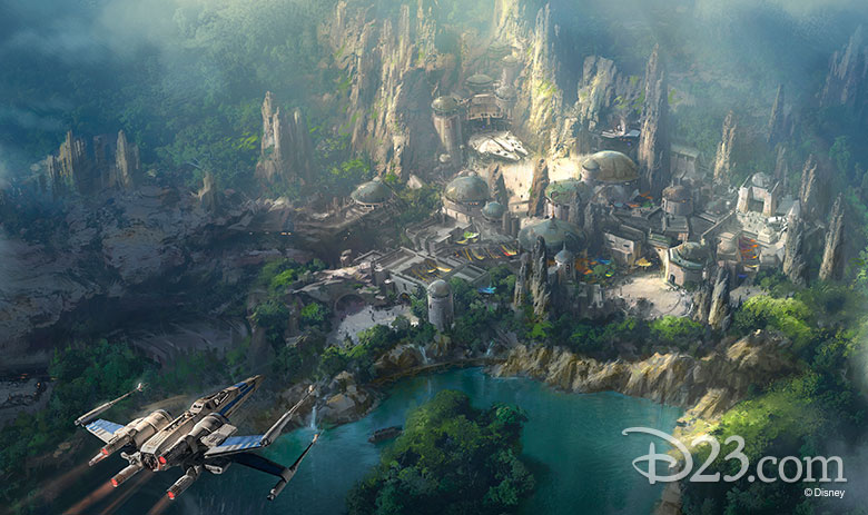 Star Wars-themed Lands concept art