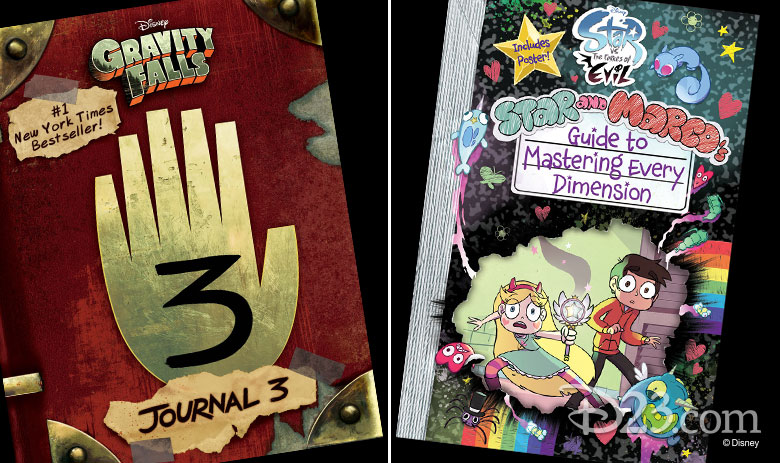 Gravity Falls: Journal 3 and Star vs. The Forces of Evil: Star and Marco’s Guide to Mastering Every Dimension
