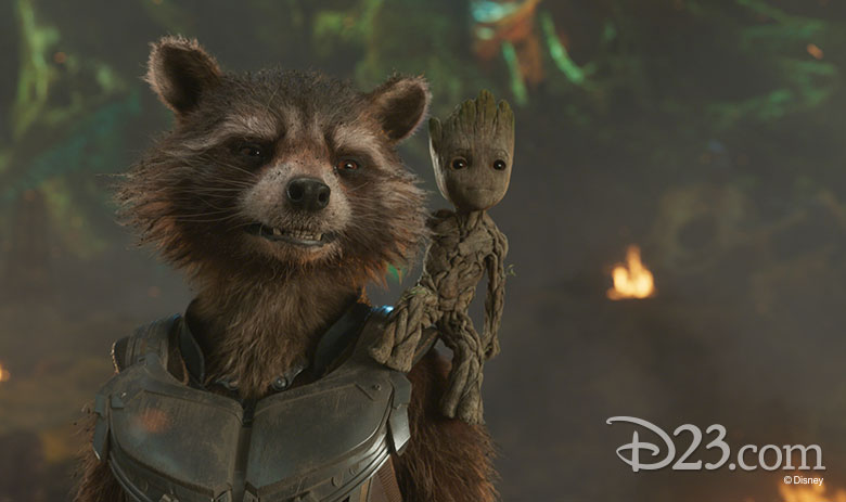 Rocket and Groot