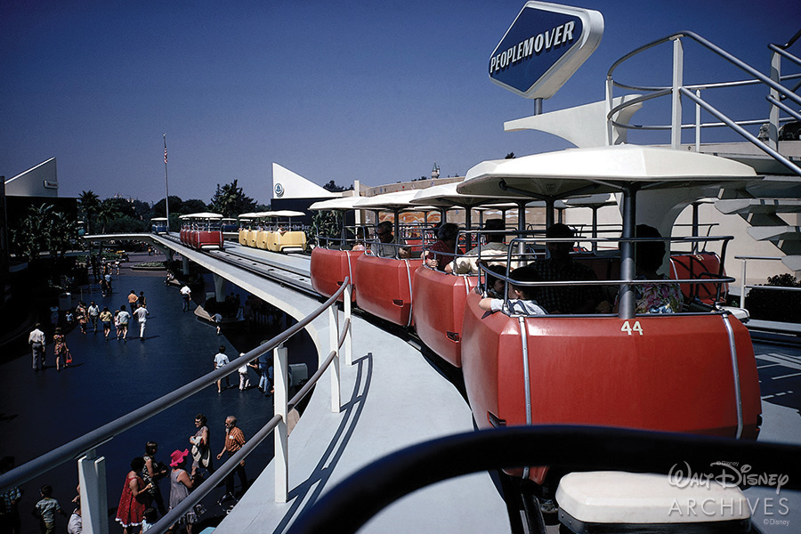 PeopleMover photo from the Walt Disney Archives