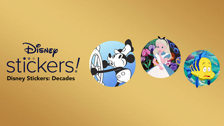Disney Stickers: Decades