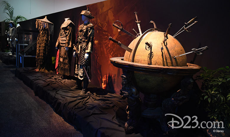 D23 Expo 2017 show floor - Walt Disney Archives exhibit