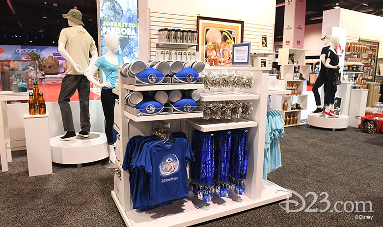 D23 Expo 2017 show floor - Disney Dream Store