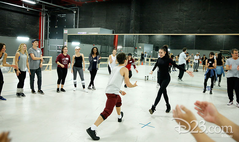 The Descendants 2 cast at rehearsals