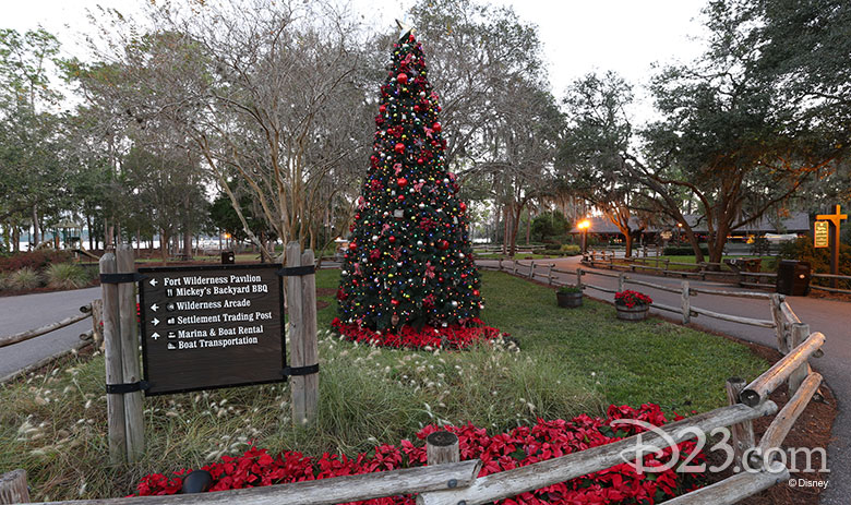 Fort Wilderness during the holidays