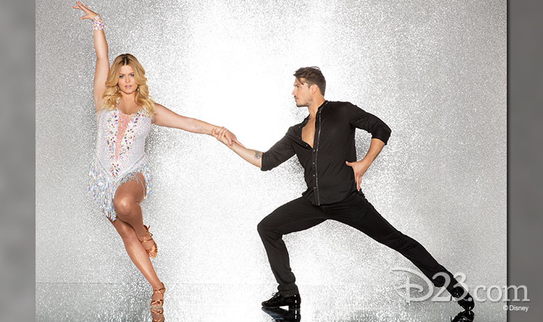 Sasha Pieterse, dancing with Gleb Savchenko