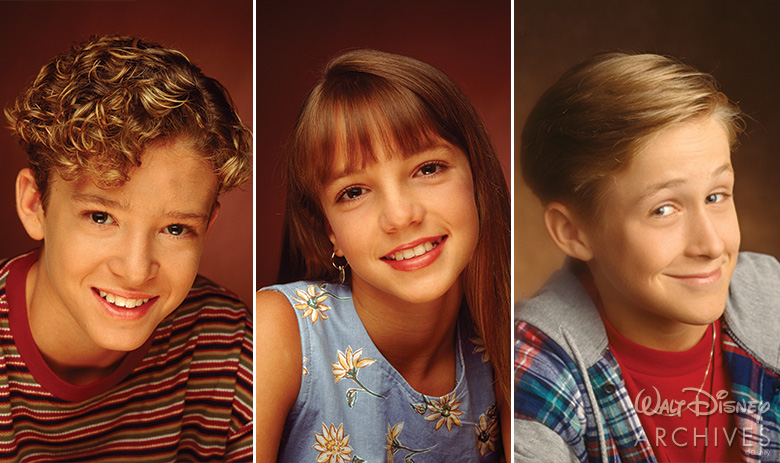 Justin Timberlake, Britney Spears, and Ryan Gosling