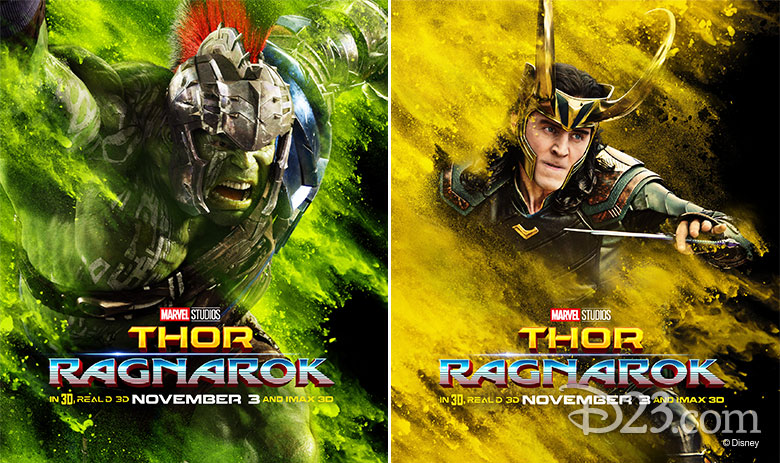 New Movie Posters for Thor Ragnarok and Tickets on Sale Now