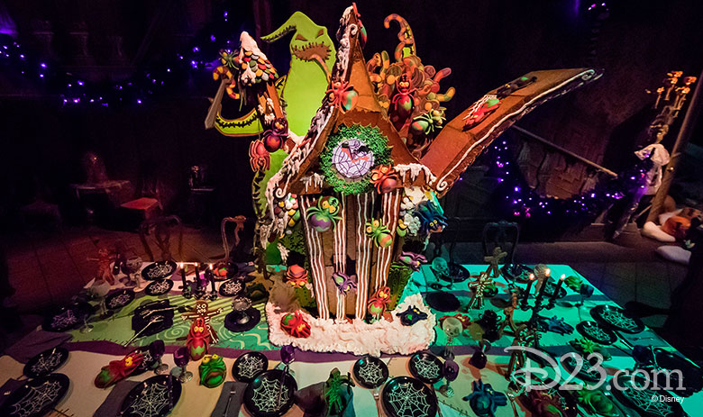 Haunted Mansion Holiday gingerbread house