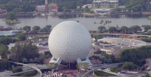 Epcot aerial view