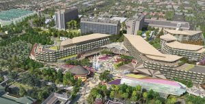 Disneyland Resort hotel concept art